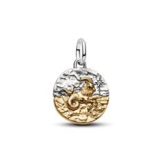 Capricornus sterling silver and 14k gold-plated me 764987C01