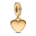 Engravable 14k gold-plated dangle with c 768761C01