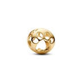Paw 14k gold-plated charm 768869C00