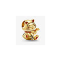 Fortune cat Pandora Shine charm with red and black enamel 769271C01 (High Resolution)