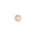 14k Rose gold-plated clip with clear cub 780046C01 (High Resolution)