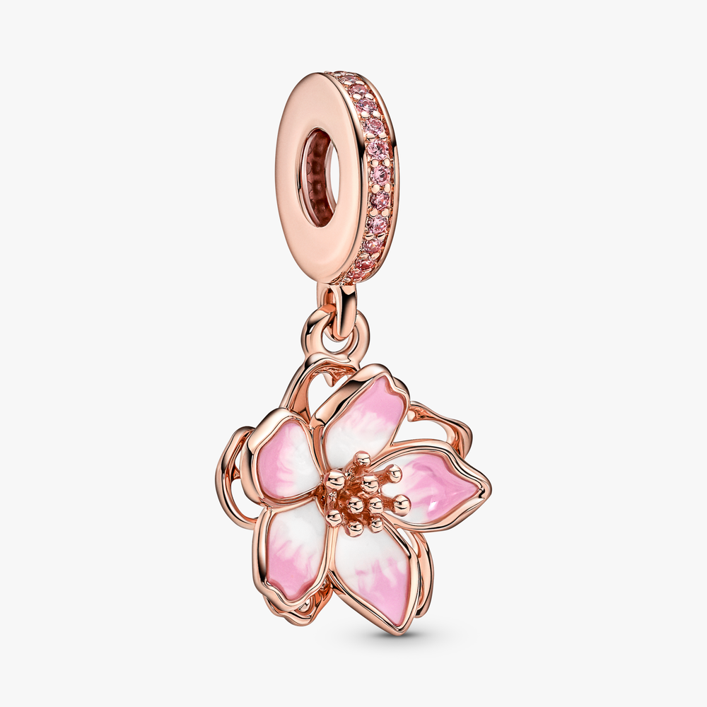 Movable cherry blossom 14k rose gold-pla 780667C01 (High Resolution)