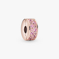 PANDORA Rose Pink Shining Elegance Spacer Clip w Pink CZ 781817PCZ (High Resolution)