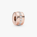 PANDORA Rose Shining Path Clip w CZ 781972CZ (High Resolution)