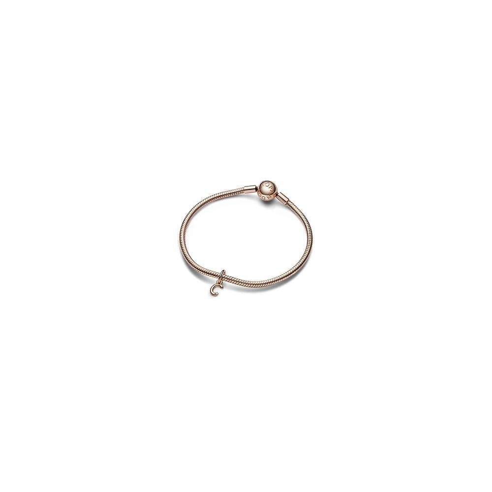 Pandora Rose gold plate initial C (High Resolution)