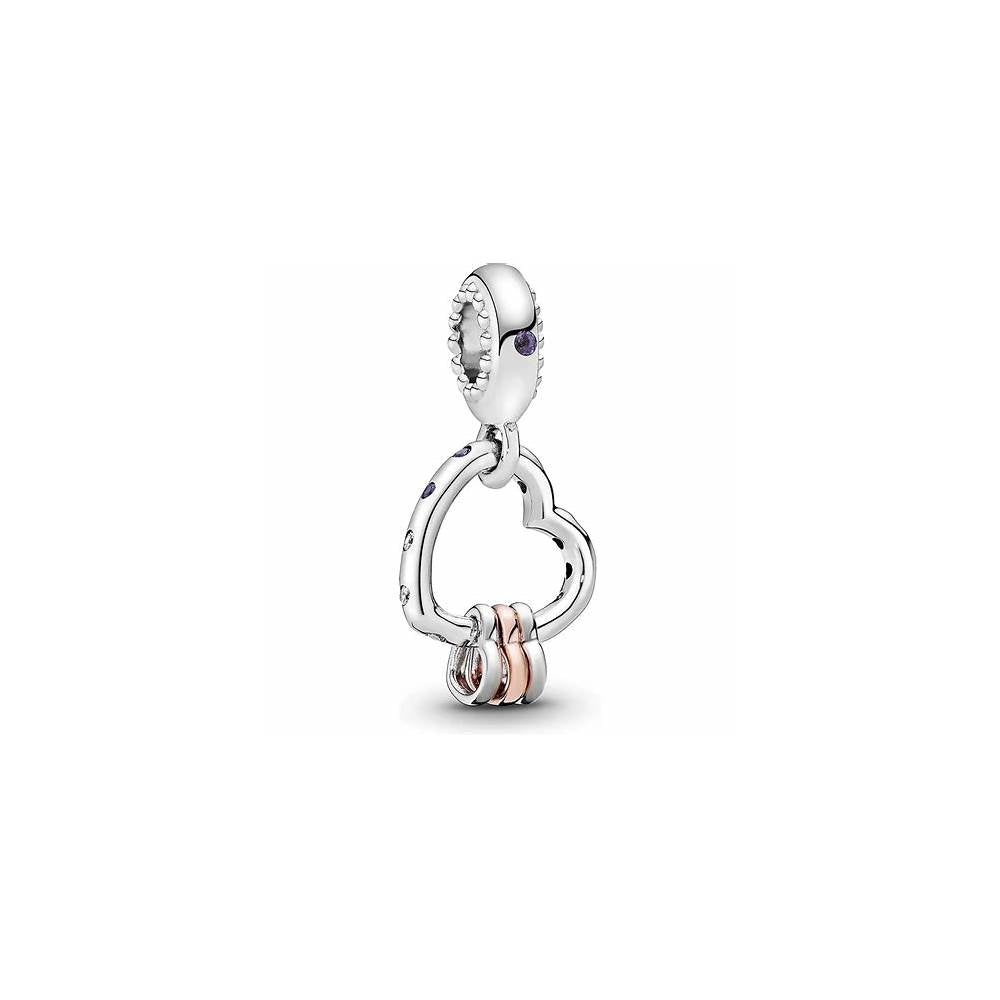 Hearts Highlights Silver Hanging Charm w 787247NLCMX (High Resolution)