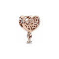 Pandora Rose & Silver Heart & Feathers D 789068C00 (High Resolution)