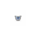 Butterfly sterling silver charm with cle 790761C01 (High Resolution)