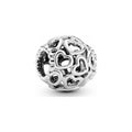 Openwork Hearts, Open Your Heart Silver Charm 790964 (High Resolution)