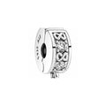 Infinity sterling silver clip with clear 791151C01 (High Resolution)