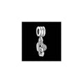 Interlocking Hearts Silver Hanging Charm 791242CZ (High Resolution)