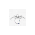 Sterling silver safety chain with stellar blue and 791688C01-05 (High Resolution)