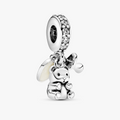 Baby Treasures Hanging Silver Charm w CZ
 792100CZ (High Resolution)