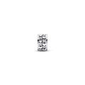 Heart sterling silver clip with clear cubic zirconia 792235C01 (High Resolution)