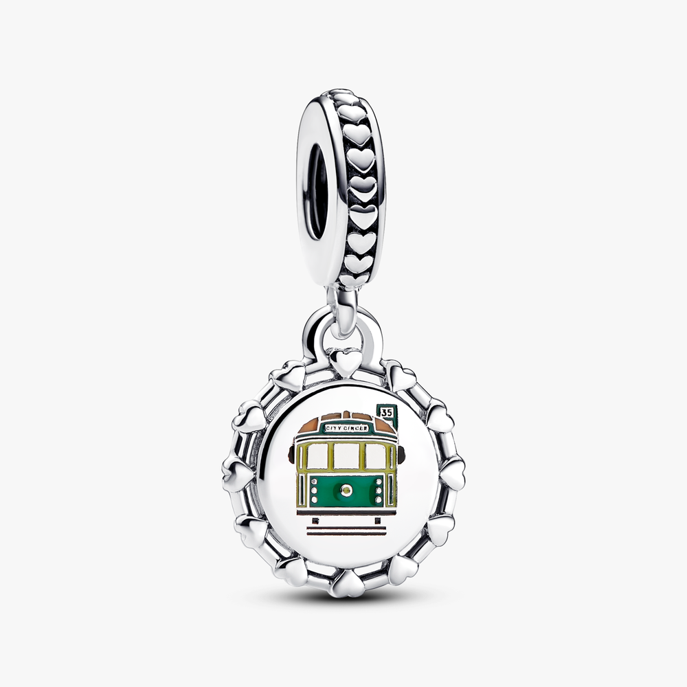 Melbourne tram sterling silver dangle wi 792275C00_E005 (High Resolution)