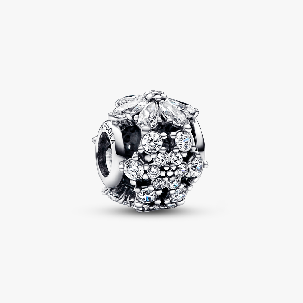 Herbarium cluster sterling silver charm 792383C01 (High Resolution)