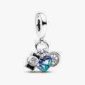 Camera, heart and compass sterling silver triple d 792703C01 (High Resolution)