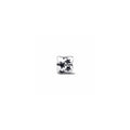 Cut-out star sterling silver charm with clear cubic zirconia 792827C01 (High Resolution)