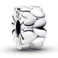 Hearts sterling silver clip 792828C00