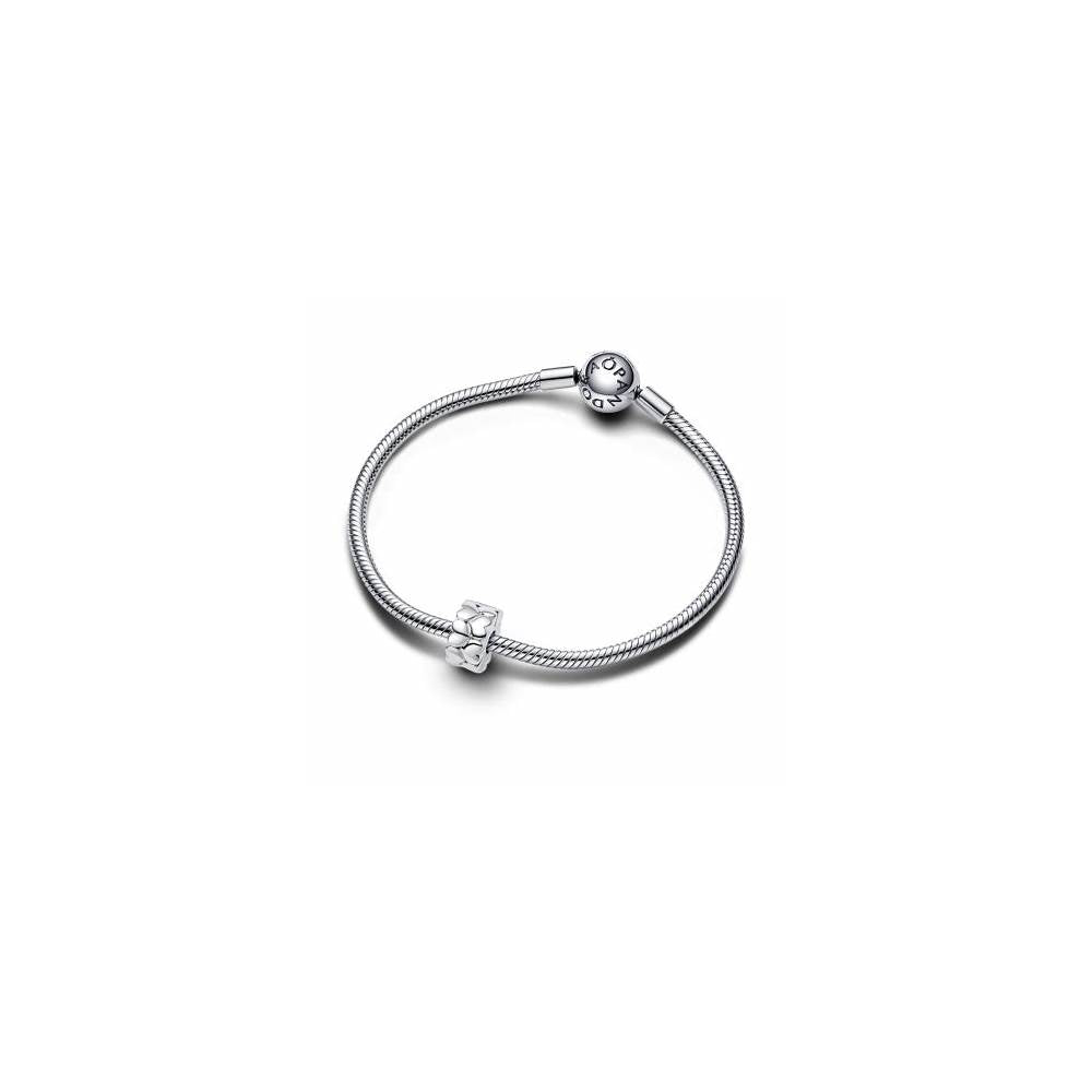 Hearts sterling silver clip 792828C00 (High Resolution)
