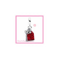 Amulet sterling silver dangle with red e 793054C01 (High Resolution)