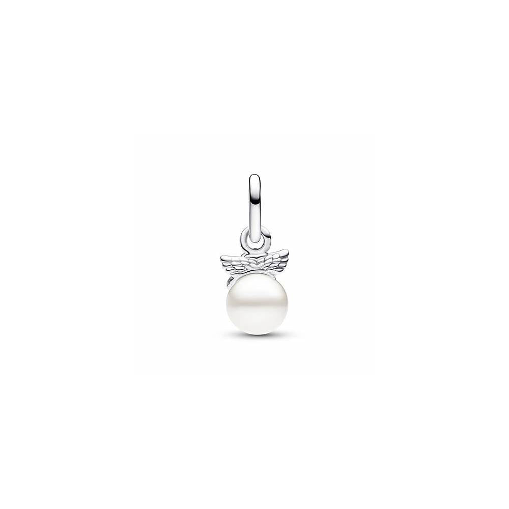 Cupid angel sterling silver mini dangle 793108C01 (High Resolution)