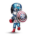 Marvel Captain America sterling silver c 793129C01