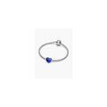 Heart sterling silver charm with transpa 793337C05 (High Resolution)