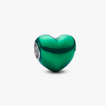 Heart sterling silver charm with transpa 793337C07 (High Resolution)