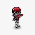 Marvel Deadpool sterling silver charm with red and black enamel 793360C01 (High Resolution)