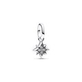 Star sterling silver mini dangle with clear cubic zirconia 793370C01