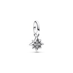 Star sterling silver mini dangle with clear cubic zirconia 793370C01