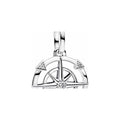 Compass sterling silver medallion with c 793456C01 (High Resolution)