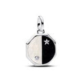 Yin and yang sterling silver medallion w 793688C01
