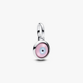 Engravable evil eye sterling silver mini dangle with Murano glass 793693C00 (High Resolution)