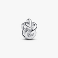 Infinity knot sterling silver charm 793755C00 (High Resolution)