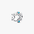 Fish sterling silver charm with shimmeri 793819C01 (High Resolution)