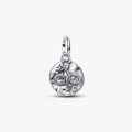 Infinity snake sterling silver medallion with clear cubic zirconia 793976C01 (High Resolution)