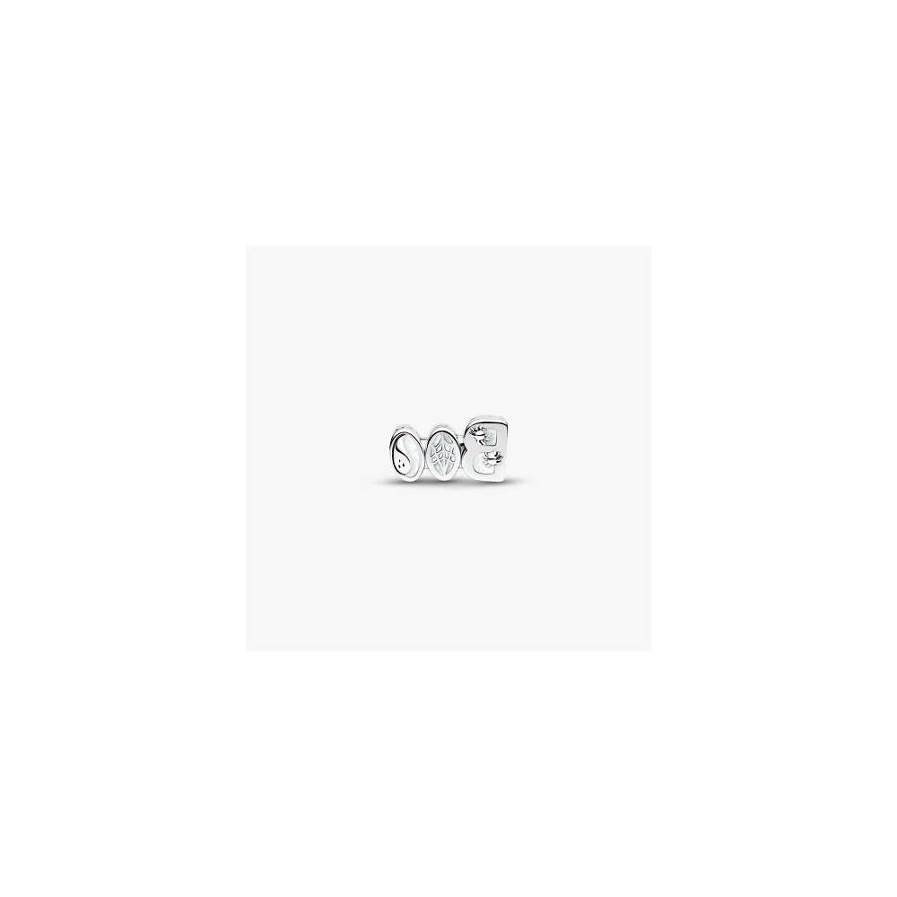 BOO sterling silver charm with clear cub 794060C01 (High Resolution)