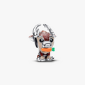 Disney Frozen Sven sterling silver charm with glittery brown and beige, orange, red, green and black enamel 794129C01 (High Resolution)