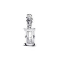 Hourglass sterling silver dangle with cl 794140C01