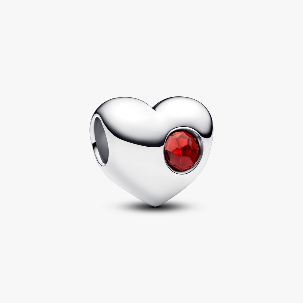 Engravable heart sterling silver charm w 794161C01 (High Resolution)