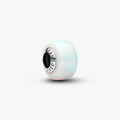Sterling silver charm with aurora lab-grown opal resin 794245C01 (High Resolution)