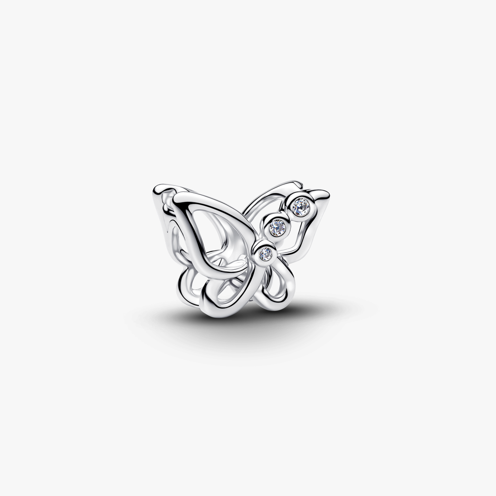 Butterfly Openwork Charm (High Resolution)
