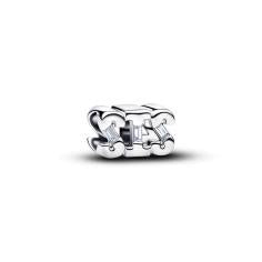 SIS sterling silver charm with clear cubic zirconi 794454C01