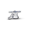 Graduation cap sterling silver charm with stellar  794461C01