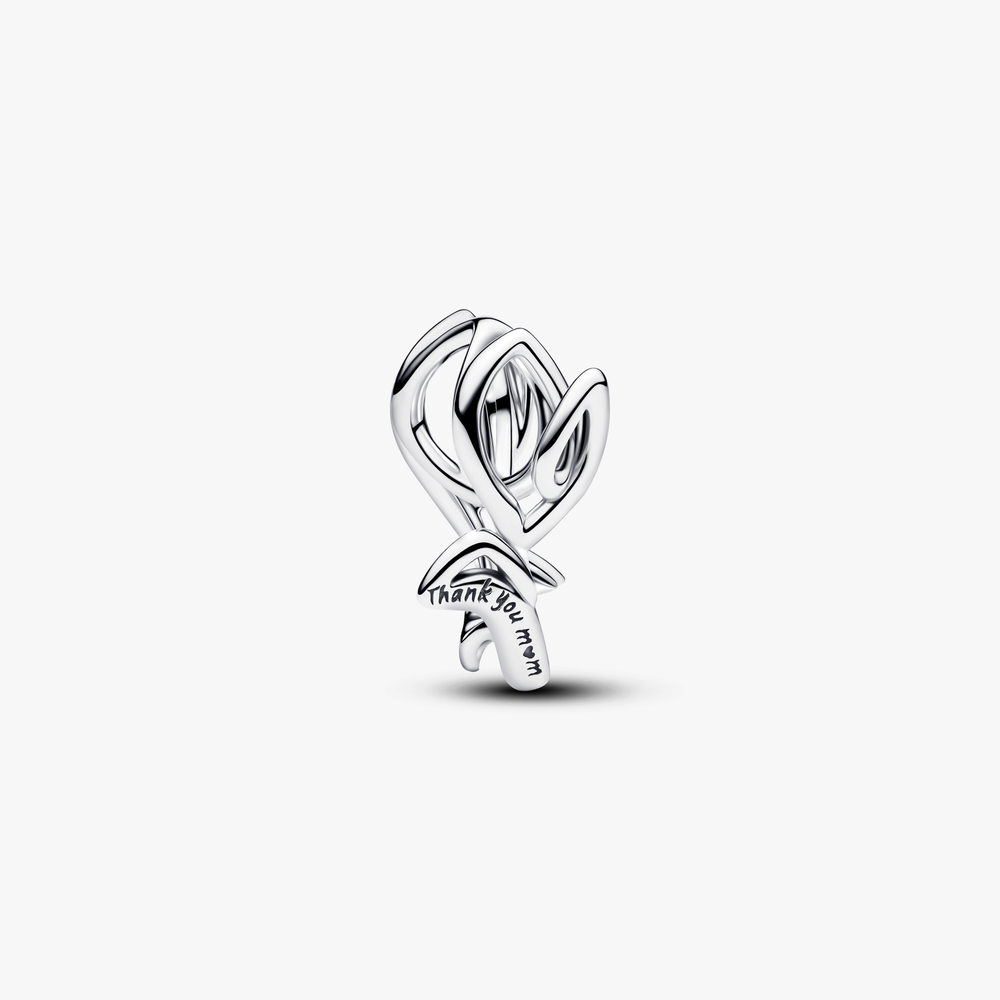 Tulip sterling silver charm 794488C00 (High Resolution)