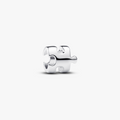 Puzzle sterling silver mini charm (High Resolution)