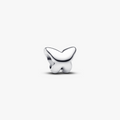 Butterfly sterling silver mini charm (High Resolution)
