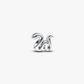 Snake sterling silver mini charm (High Resolution)